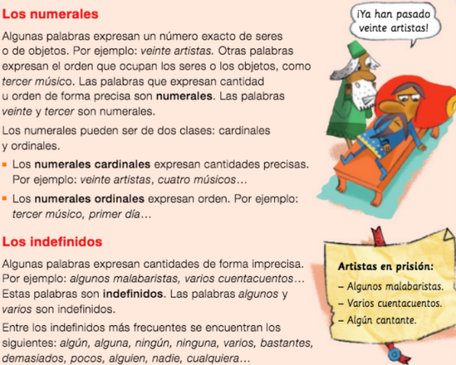 9. Numerales e indefinidos. Pag. 126.png